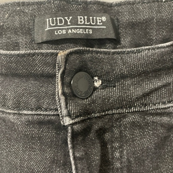 JUDY BLUE Jeans Womens Plus Size 14W Black Skinny Fit Stretch Casual Denim Y-10 - Picture 5 of 8